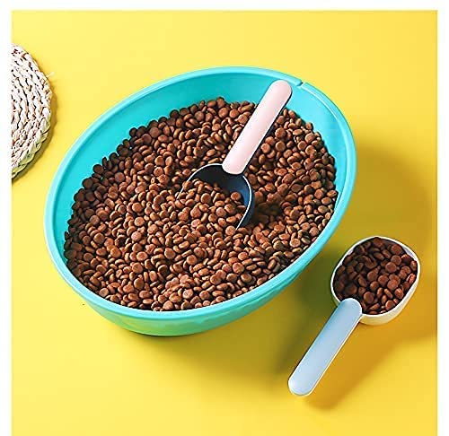 Purrfects Pet Food Scoop & Clip (Blue/White)
