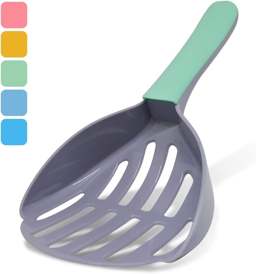Cat Litter Scoop (Green / Grey)